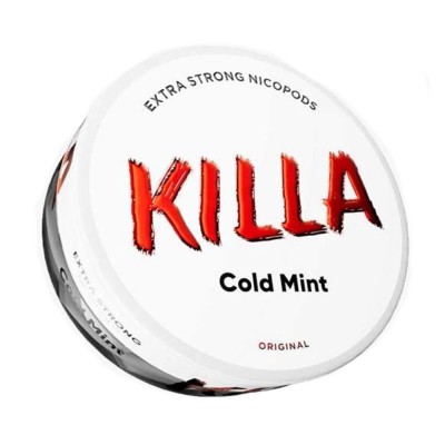 Killa Nicotine Pouches Cold Mint 16mg